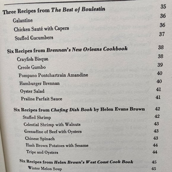 GREAT RECIPES -WORLD'S GREAT COOKS inc-Julia Child -James Beard -Craig Claiborne - Picture 8 of 14